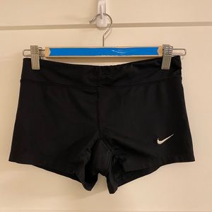 Black Nike spanks / booty shorts